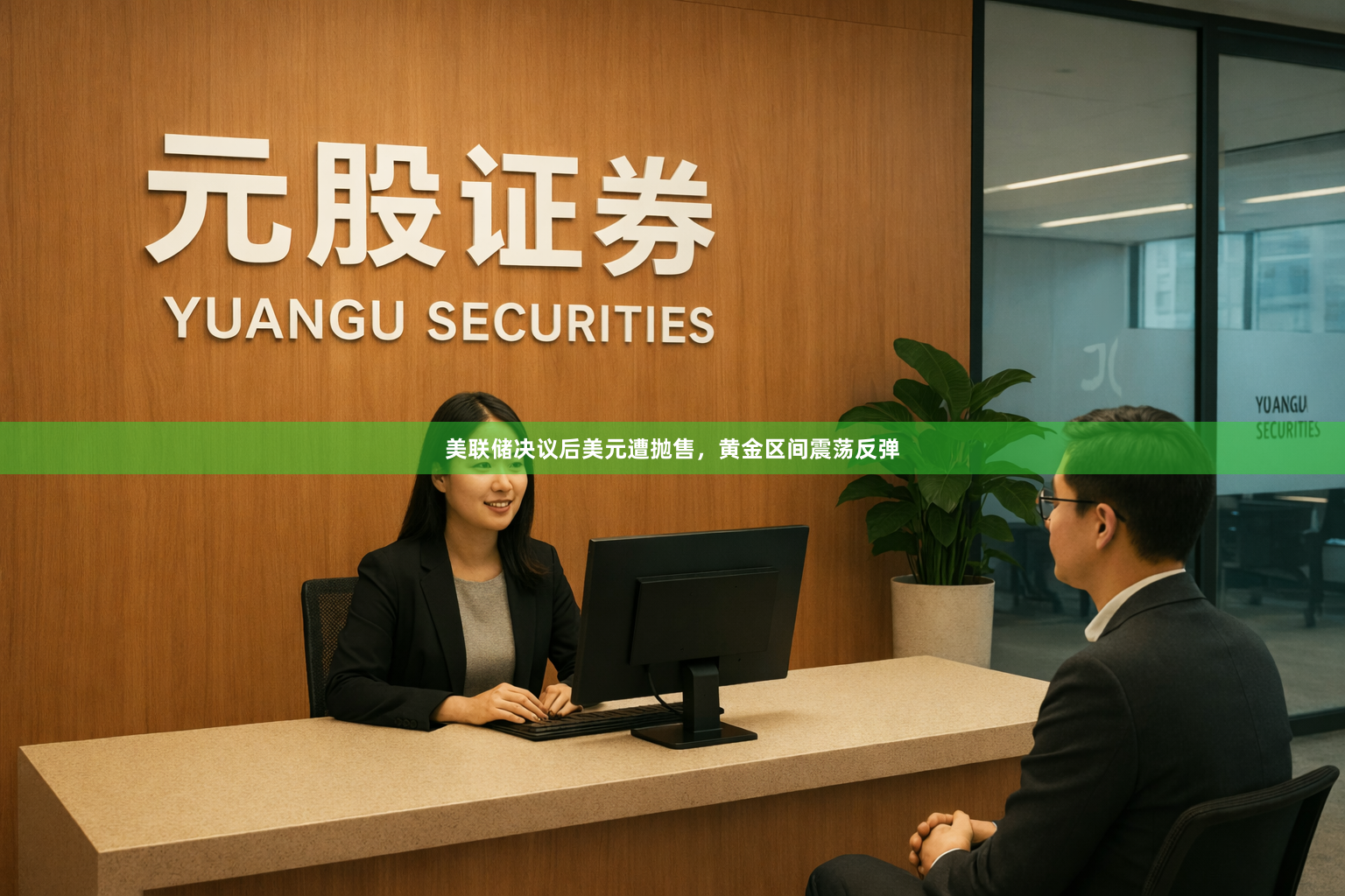 美联储决议后美元遭抛售，黄金区间震荡反弹