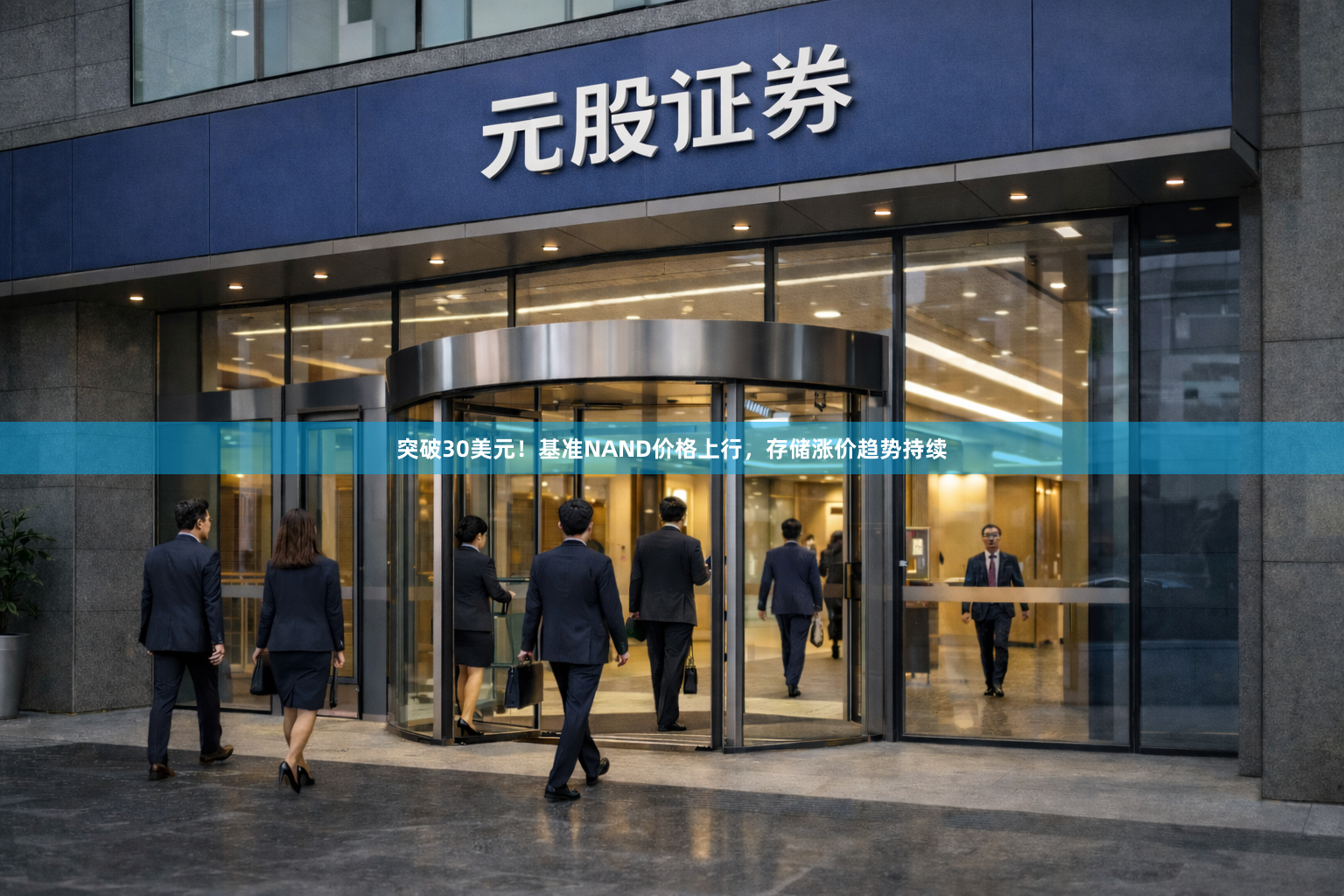 突破30美元！基准NAND价格上行，存储涨价趋势持续